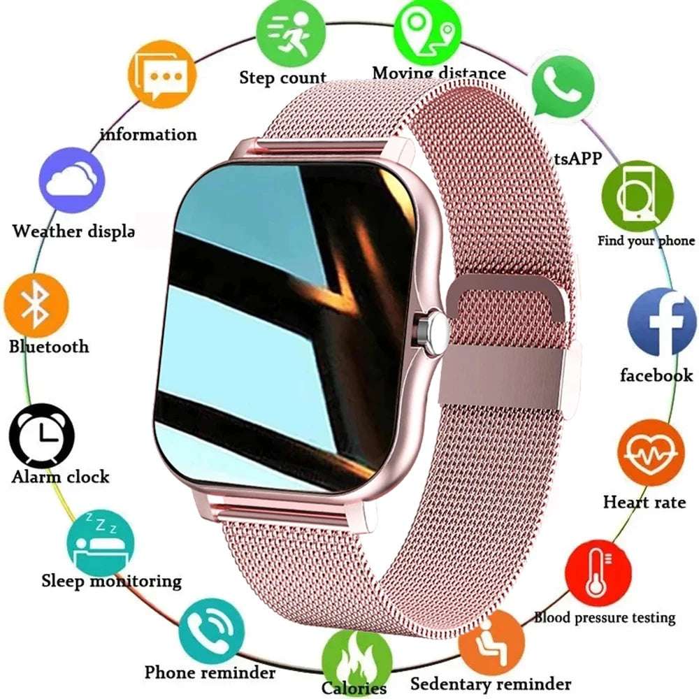 Smart Watches for Men Women Newest 2024 Sport SmartWatch Faces Bluetooth Call Phone